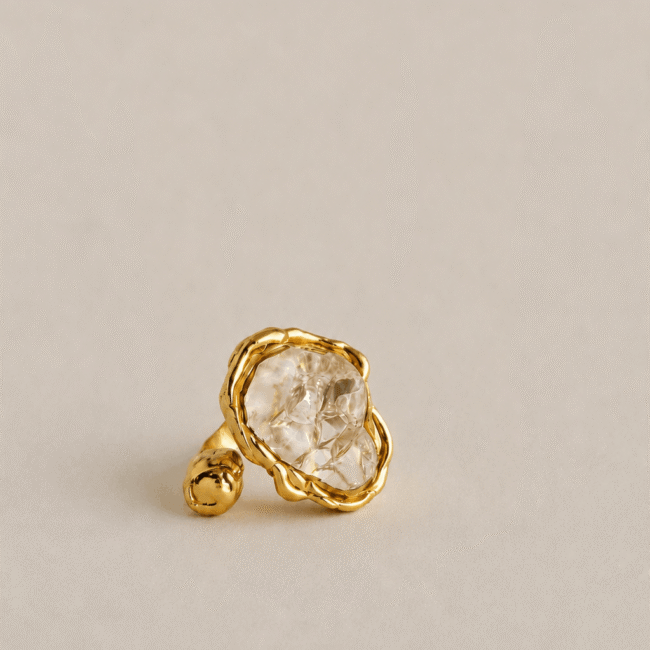 Bague Sylvie N.04 - verre soufflé | Maison Barrère x Maïgo