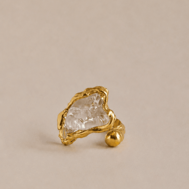 Bague Sylvie N.03 - verre soufflé | Maison Barrère x Maïgo