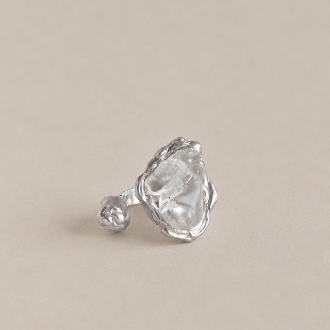 Bague Sylvie N.05 - verre soufflé | Maison Barrère x Maïgo